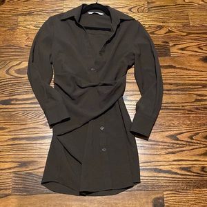 Dark Brown Zara Dress (XS)